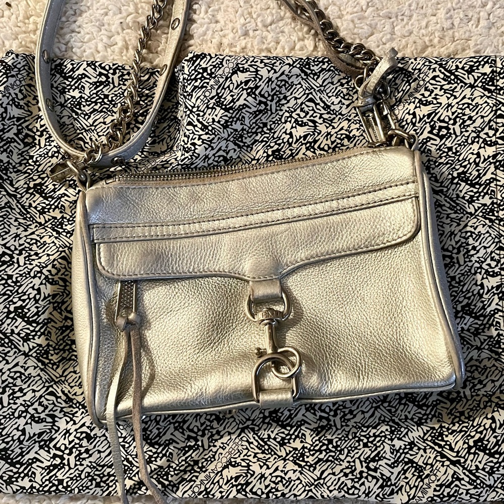 Rebecca Minkoff Crossbody Bag in silver